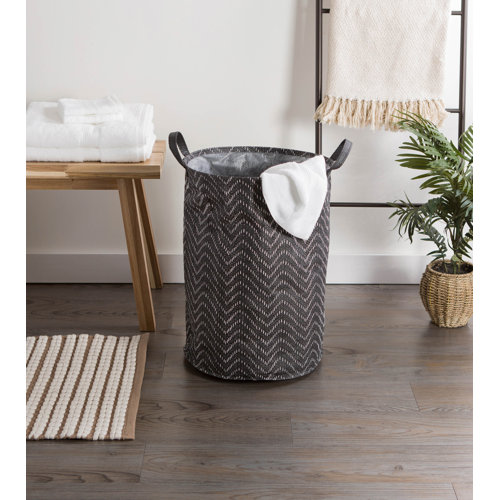 Union Rustic Tribal Chevron Laundry Hamper & Reviews Wayfair